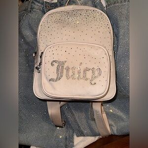 Nude Embellished Juicy Couture Backpack ✨